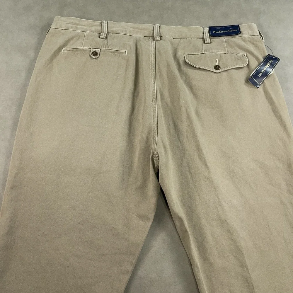 Polo Ralph Lauren SLIM GI FIT Pants Men's 42x30 Tan Chino $89 (Fits 42x28) NWT‎